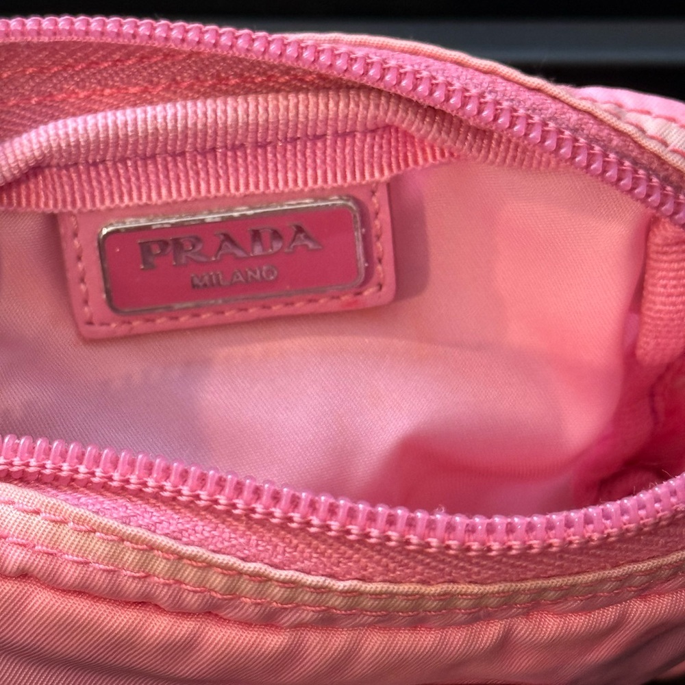 Mini Prada Pink Cosmetic Pouch - Picture 4 of 5